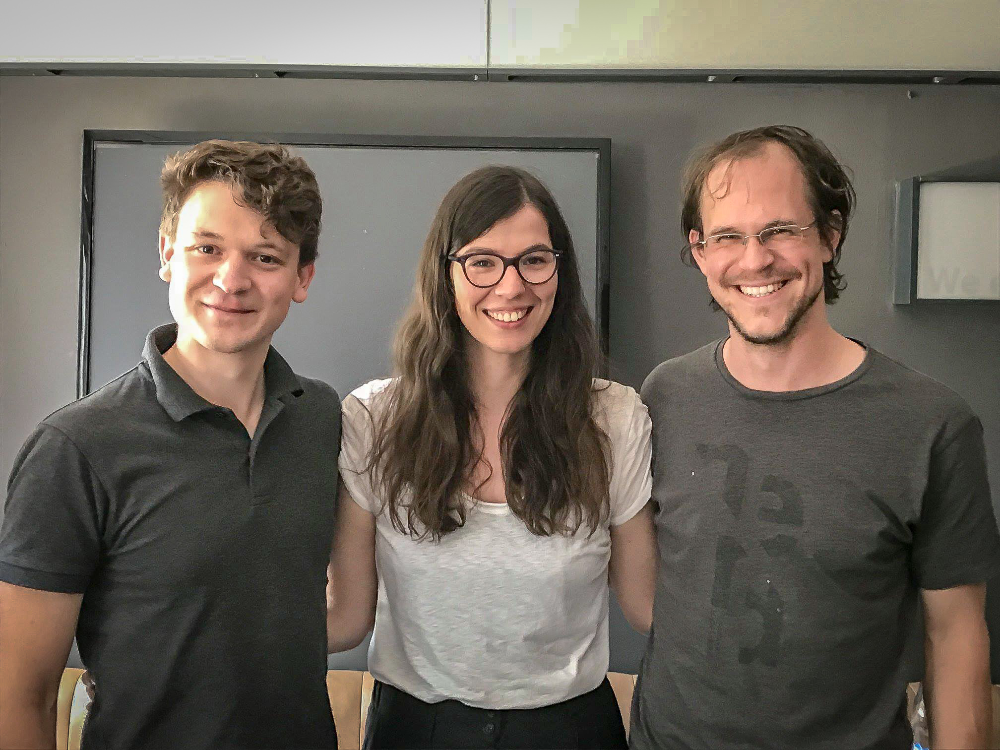 Vorstand der Kölner Jazzkonferenz e.V.: Janning Trumann, Theresia Philipp, Dr. Urs Benedikt Müller