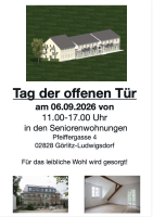 Tag der offenen Tür in unseren Seniorenwohnungen