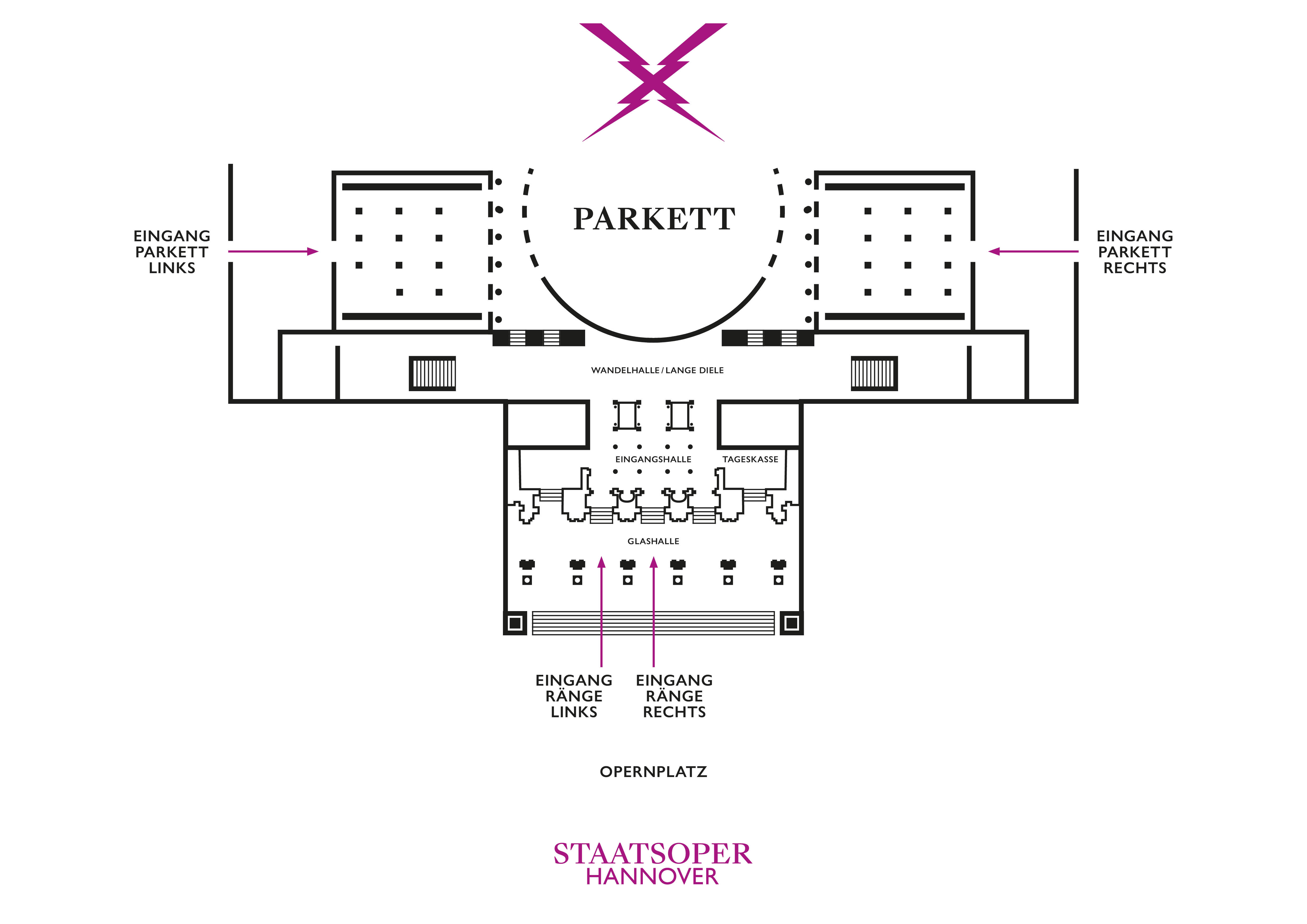Lageplan Oper