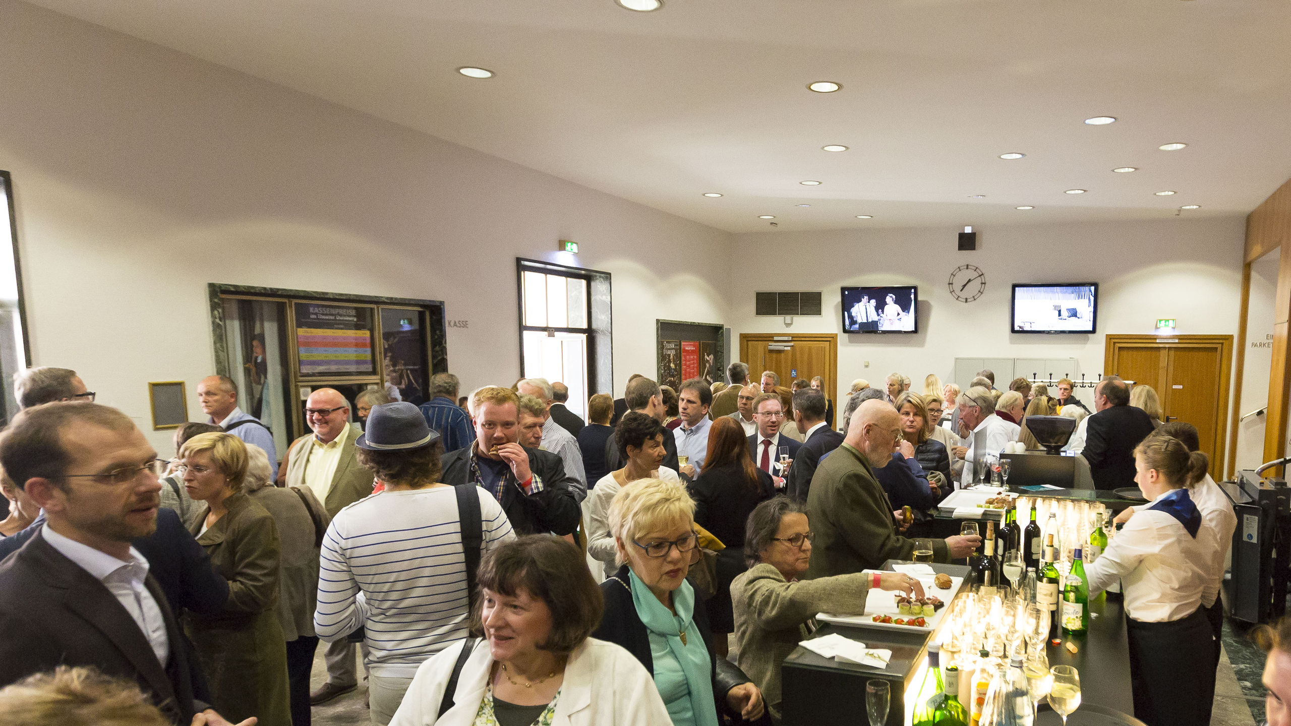 | (c) Sascha Kreklau Das Foyer im Theater Duisburg