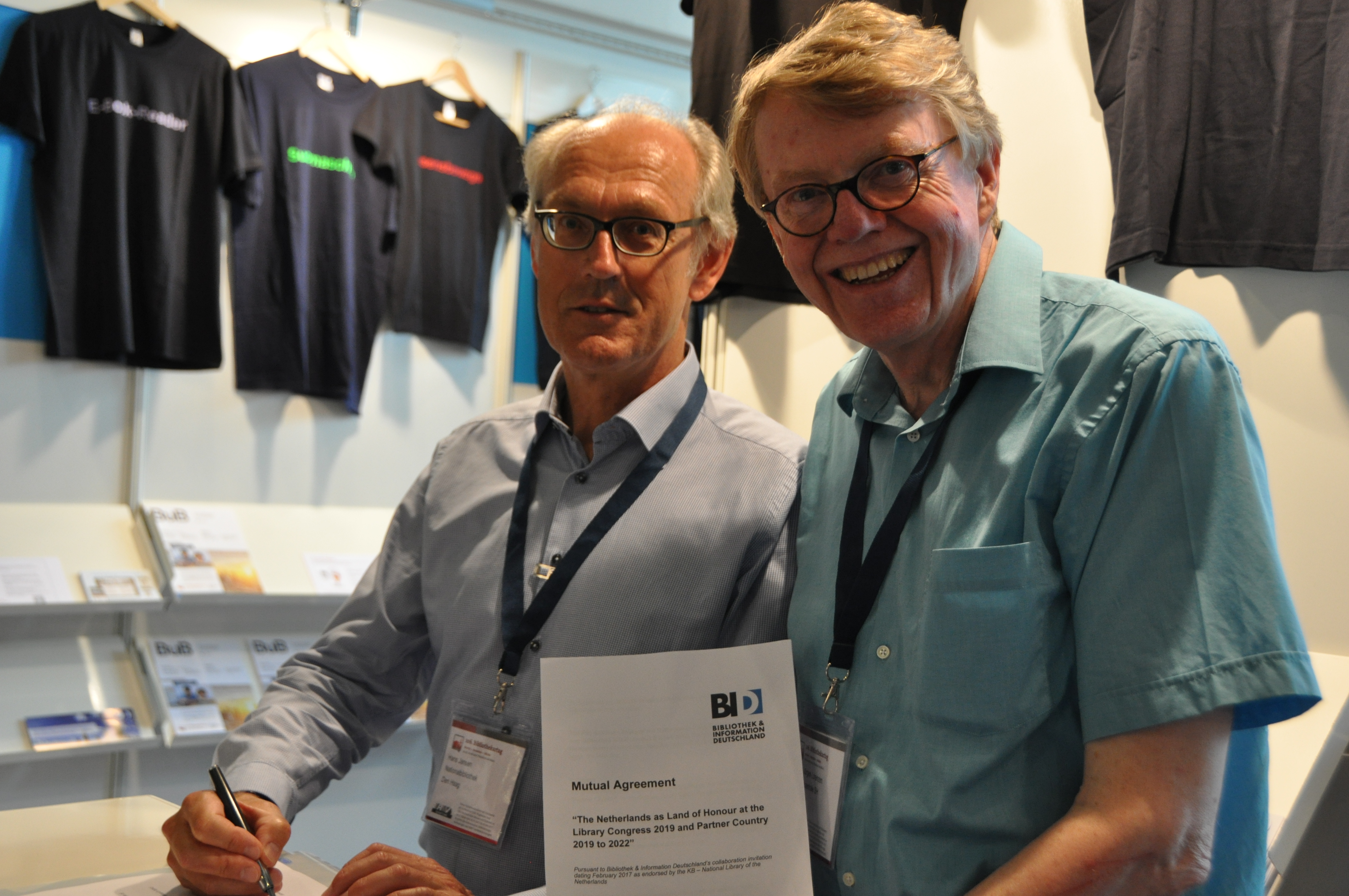 Hans Jansen und Dr. Heinz-Jürgen Lorenzen | 2017 / BID