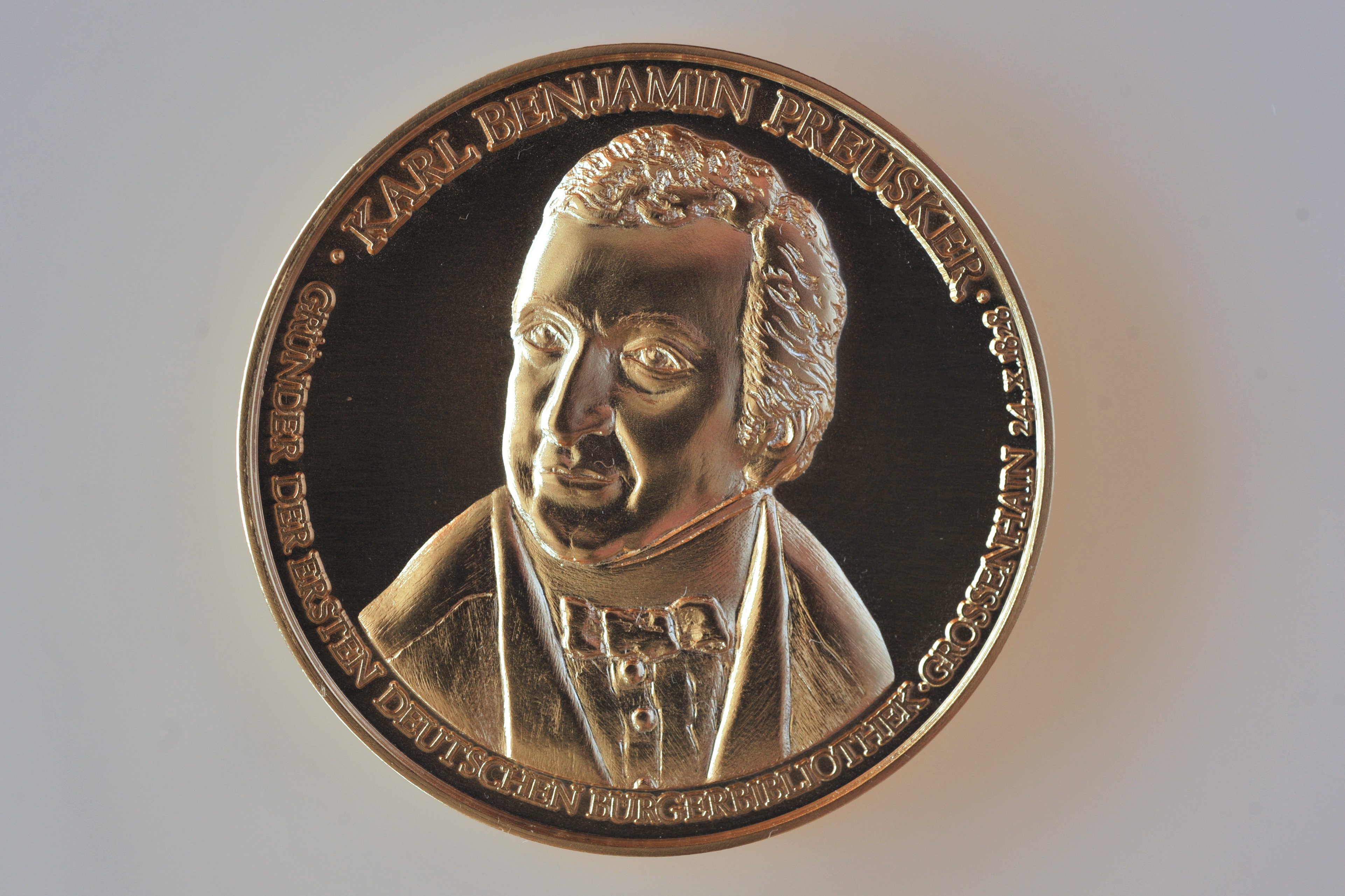 Karl-Preusker-Medal Front | BID