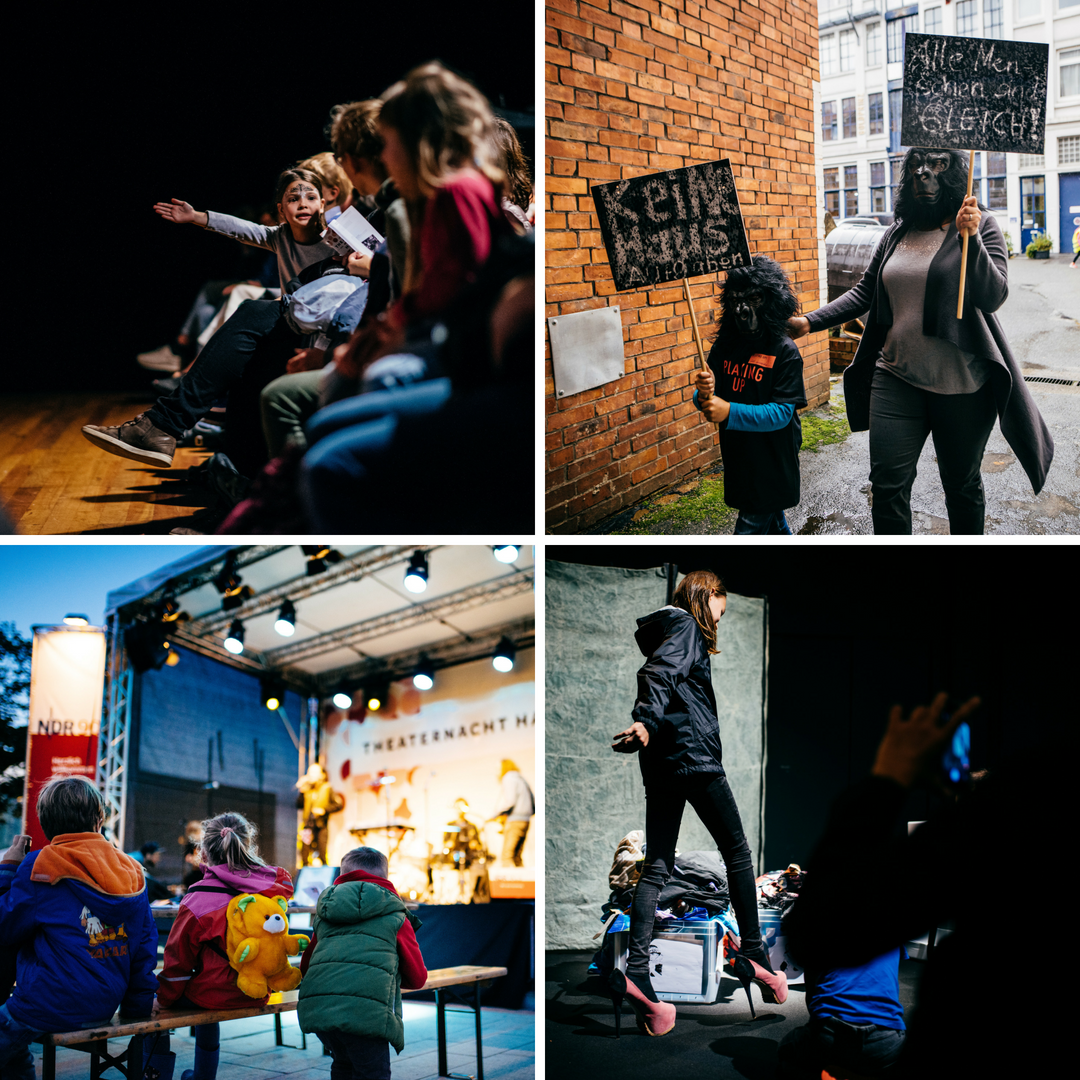 Kinderprogramm während der Theaternacht | 2017, © Niklas Marc Heinecke