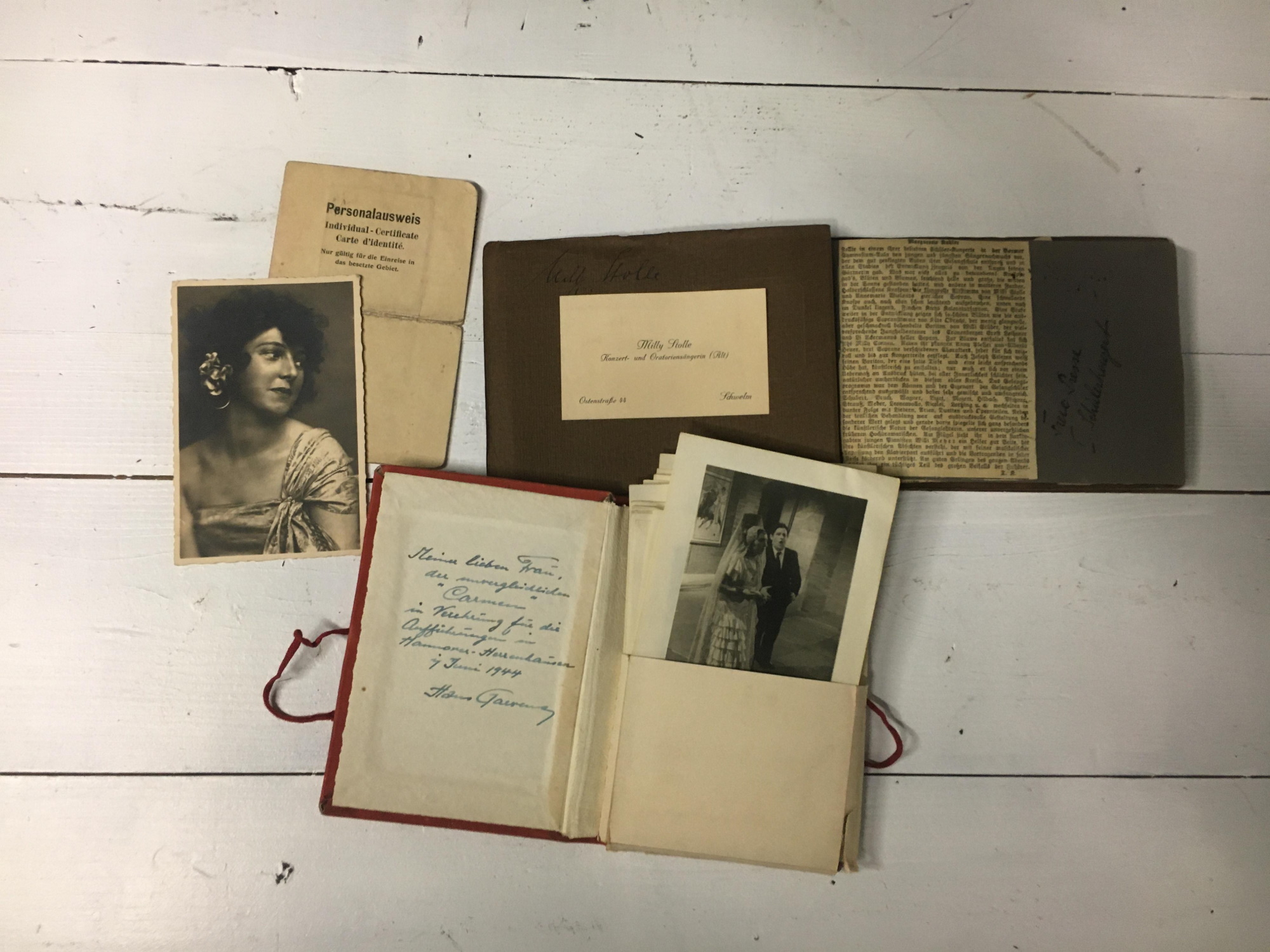 Wir vom Archiv 37: Die Sängerin Milly Stolle-Garvens