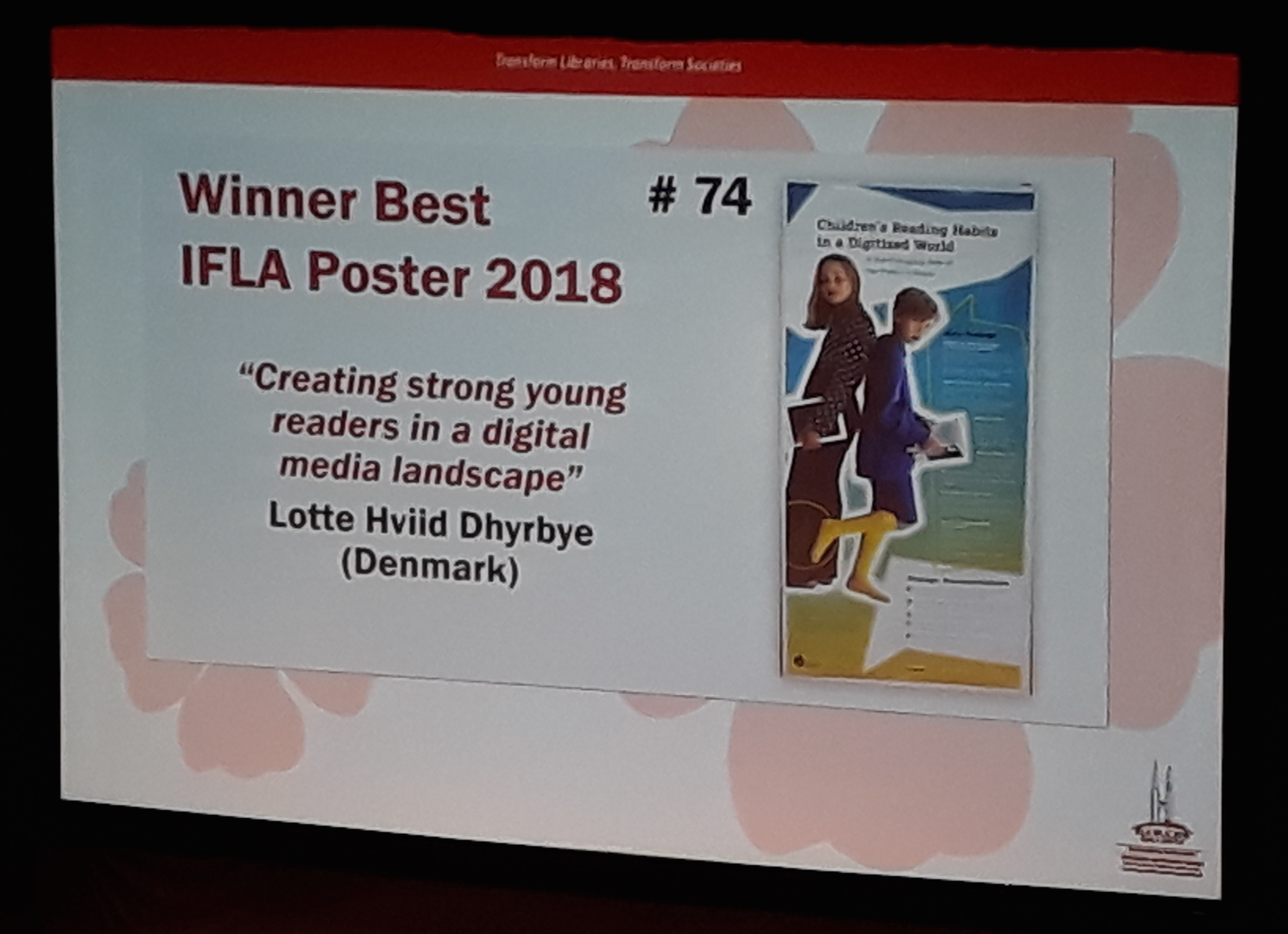 Poster Award Winner 2018