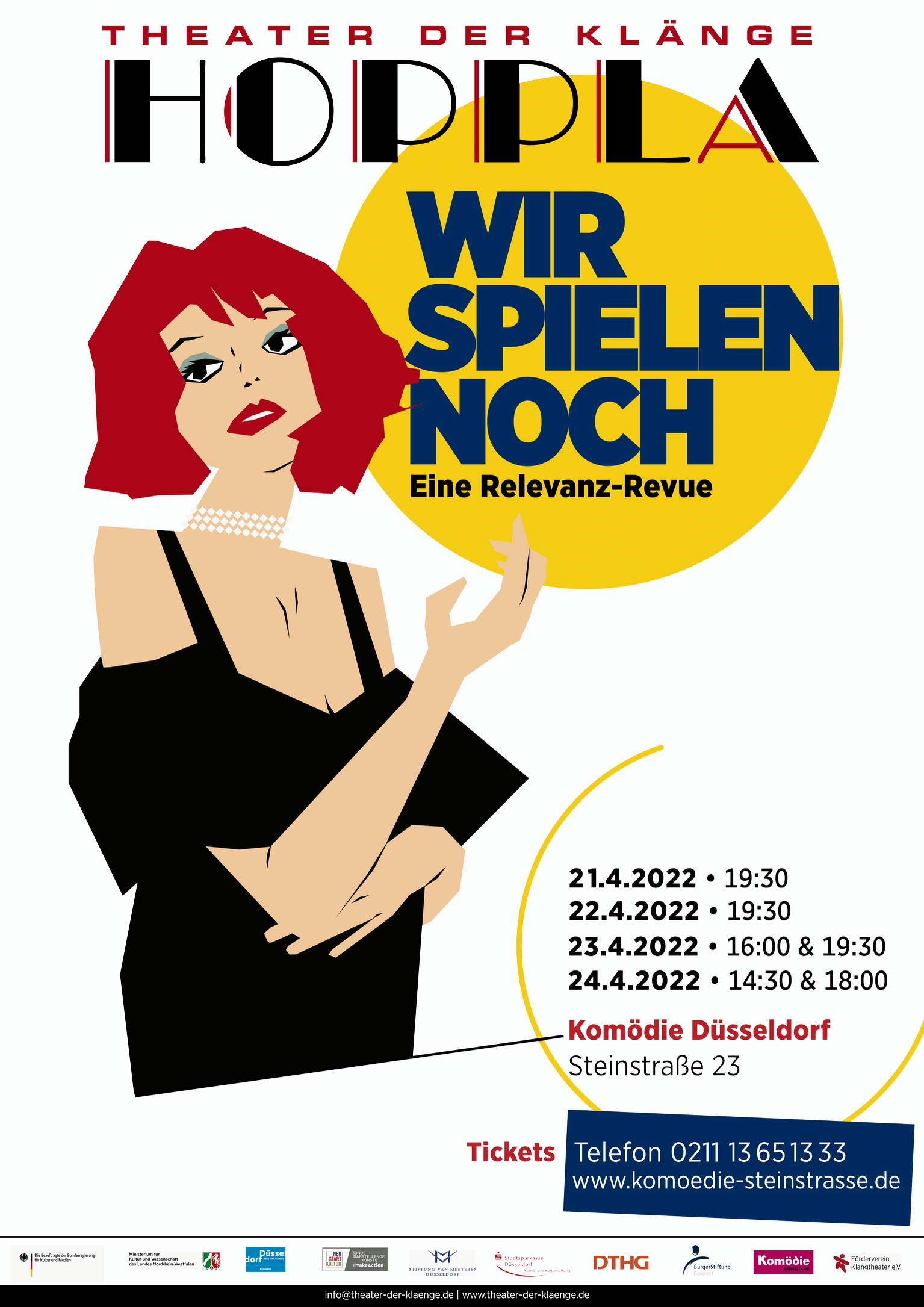  hoppla Wir Spielen Noch Eine Relevanz Revue Premiere In Der 