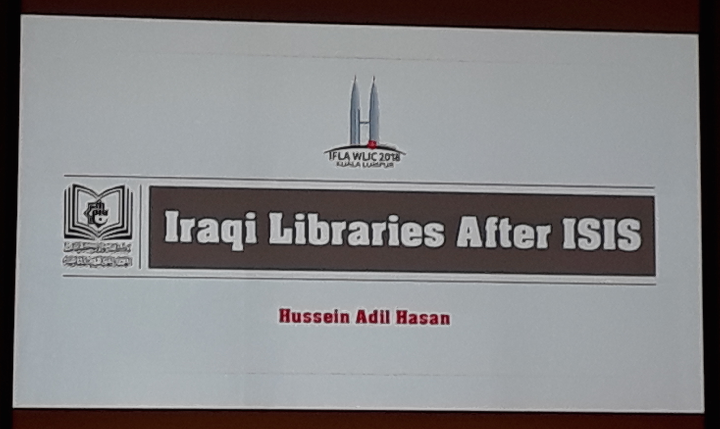 Lightning Talks Iraki Library
