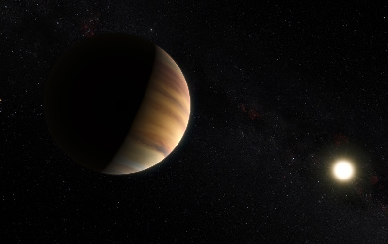 So ähnlich könnte der Planet 51 Pegasi b aussehen.