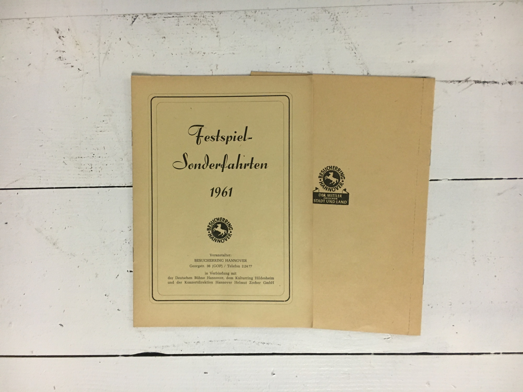Wir vom Archiv 64: Festspielreisen, 1961 | Theatermuseum